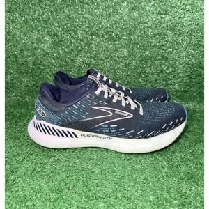 Brooks Women's Size 9 Glycerin GTS 20‎ Blue Running Sneakers Athletic Gym Shoes